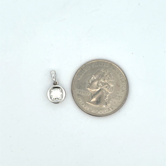 MP-129 (Moissanite Pendant)