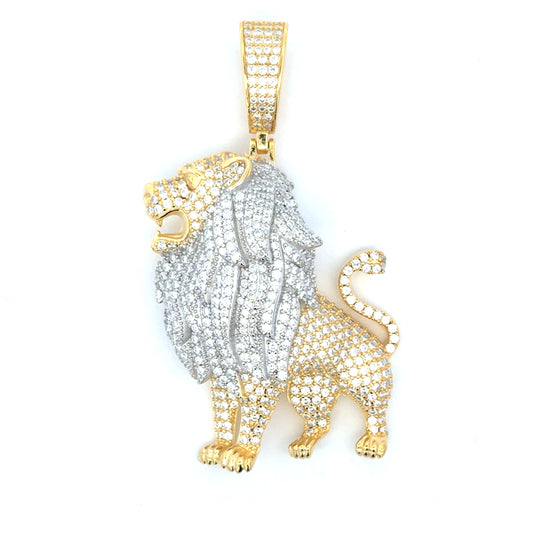 MP-53 (Moissanite Lion Pendant)
