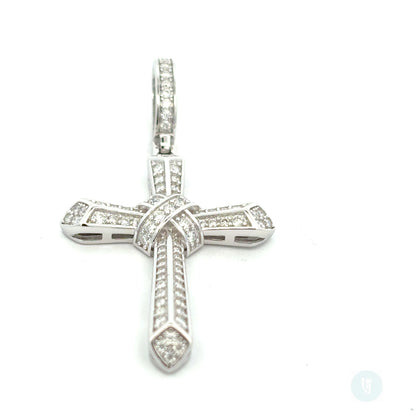 MP-54 (Moissanite Cross Pendant)
