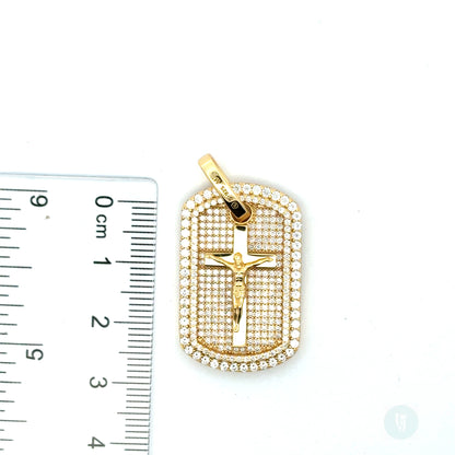 MP-56 (Moissanite Jesus Pendant)