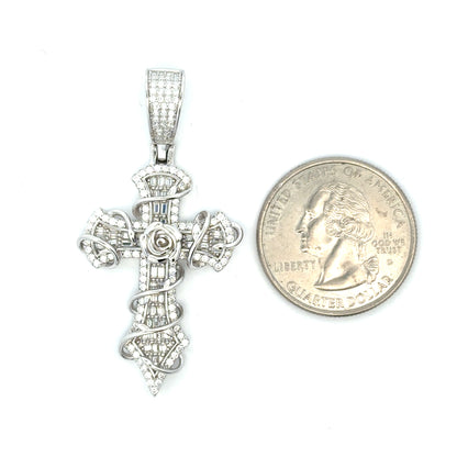 MP-65 (Moissanite Cross  Pendant)