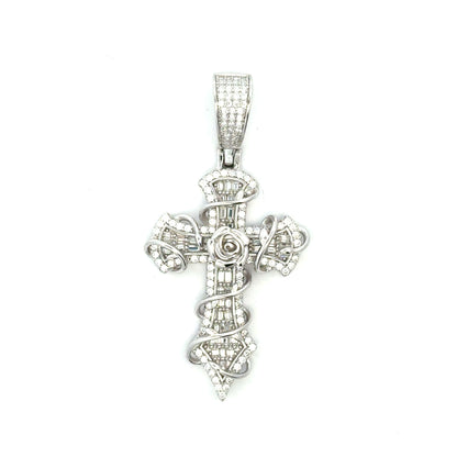 MP-65 (Moissanite Cross  Pendant)
