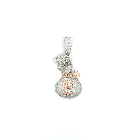 MP-70 (Moissanite Money Bag Pendant)