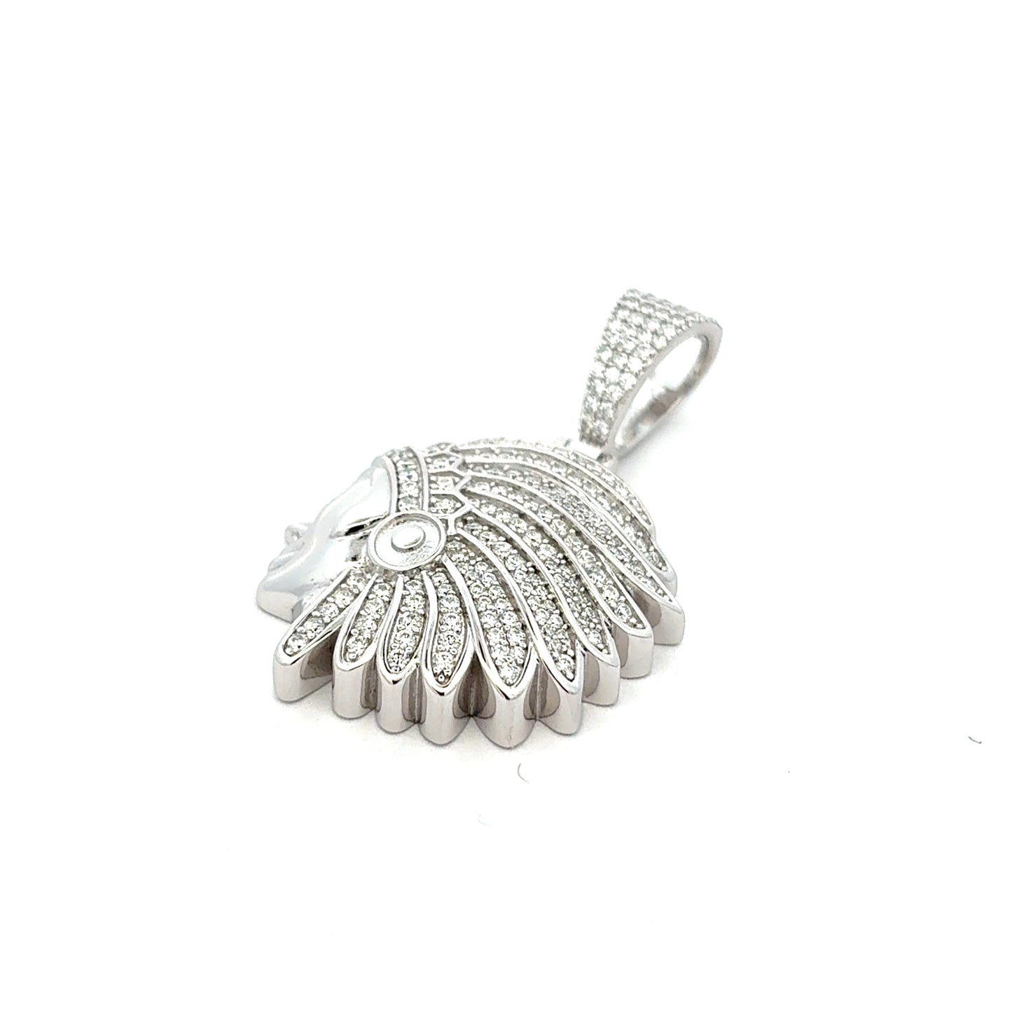 MP-73 (Moissanite Indian Pendant)