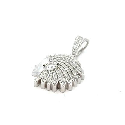 MP-73 (Moissanite Indian Pendant)