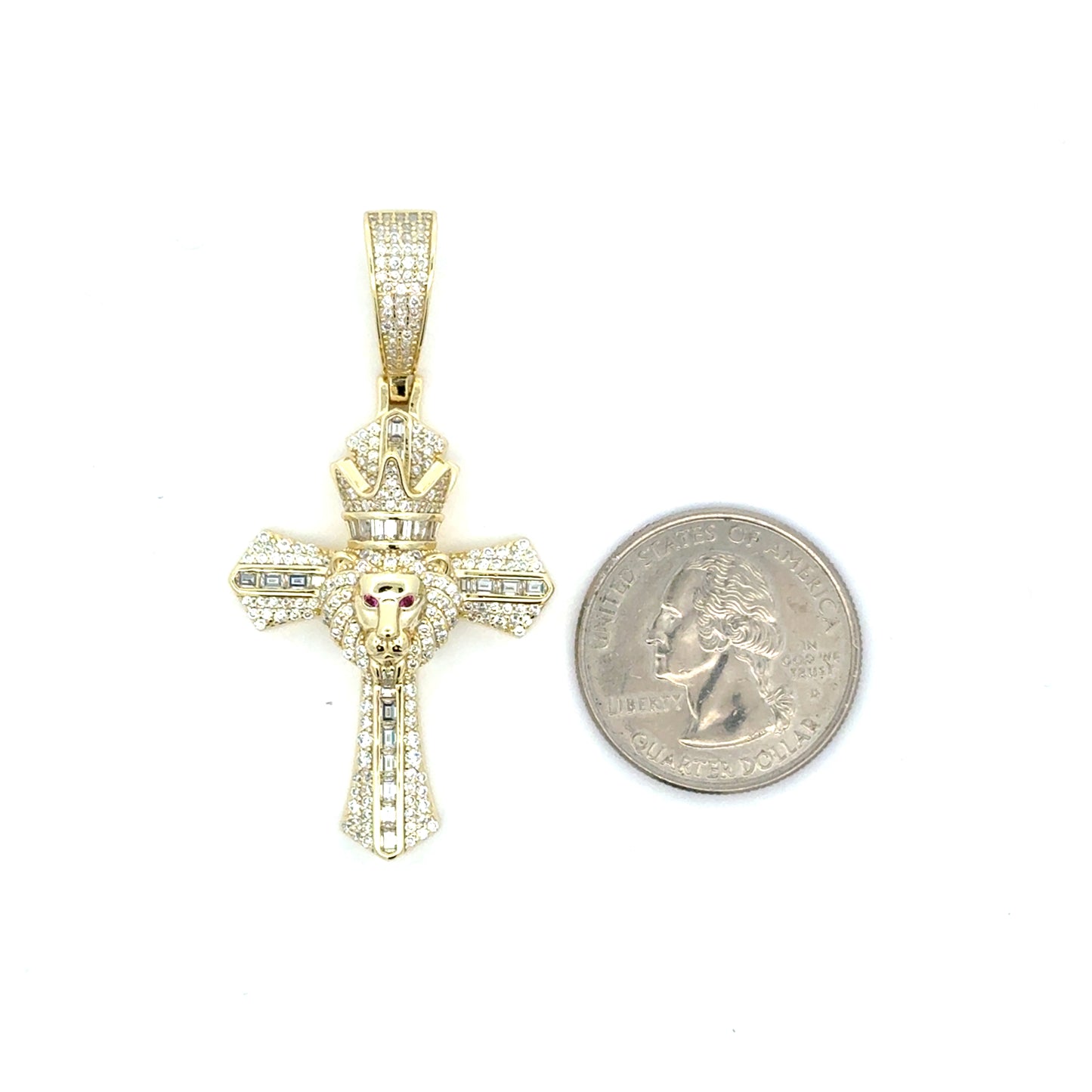 MP-74 * (Moissanite Stone Silver Pendant)