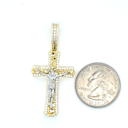 MP-75 (Moissanite Cross  Pendant)