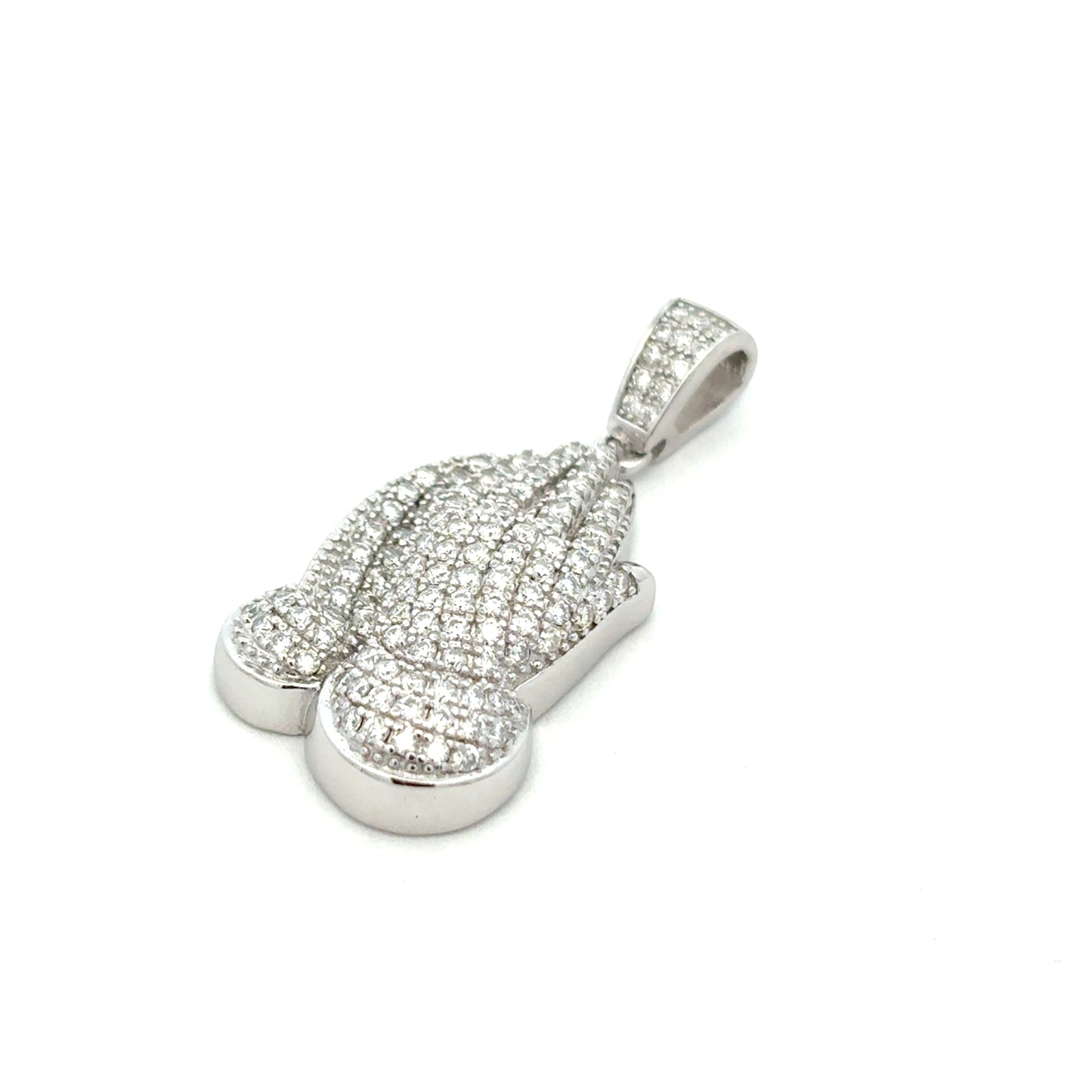 MP-76 * (Moissanite Stone Silver Pendant)