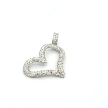 MP-87 (Moissanite Heart ♥  Pendant)