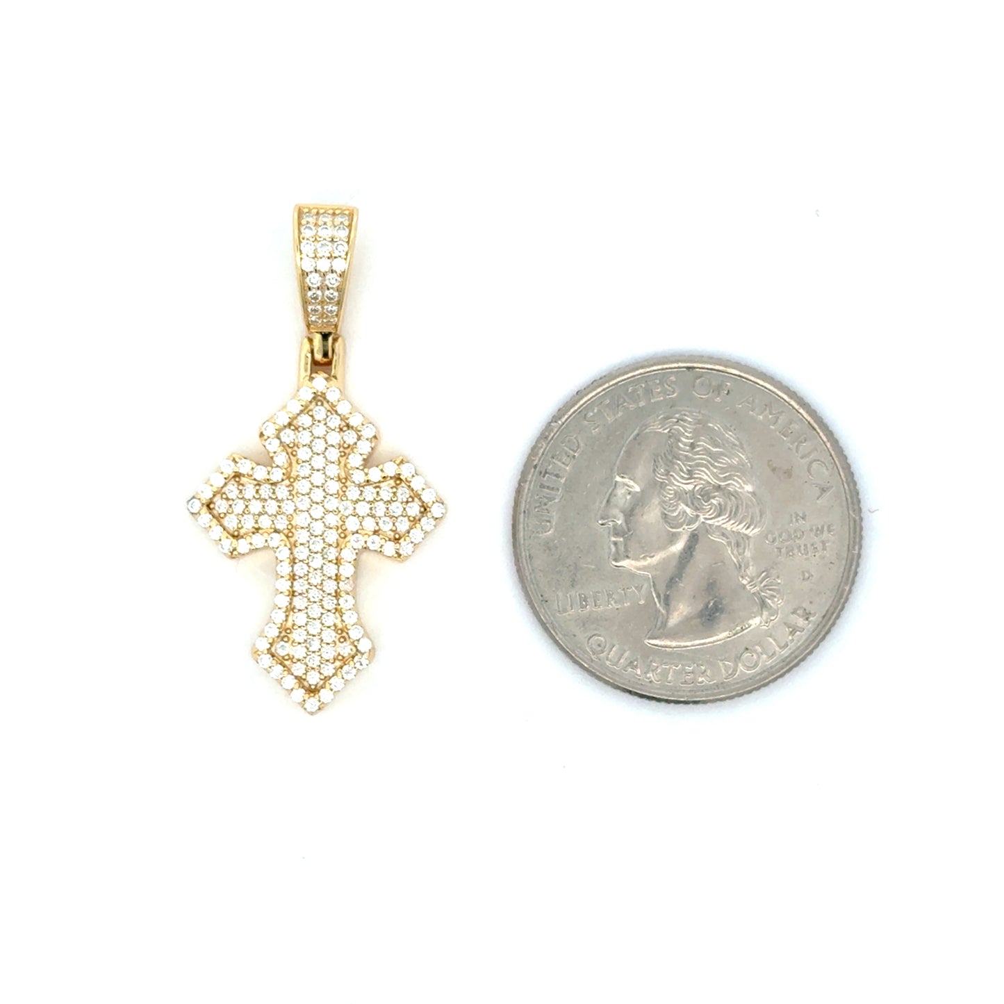 MP-88 (Moissanite Cross➕  Pendant)