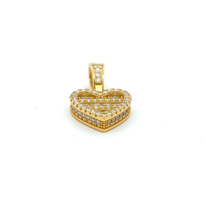 MP-89 (Moissanite ❤Heart 💕 ❤ Pendant)