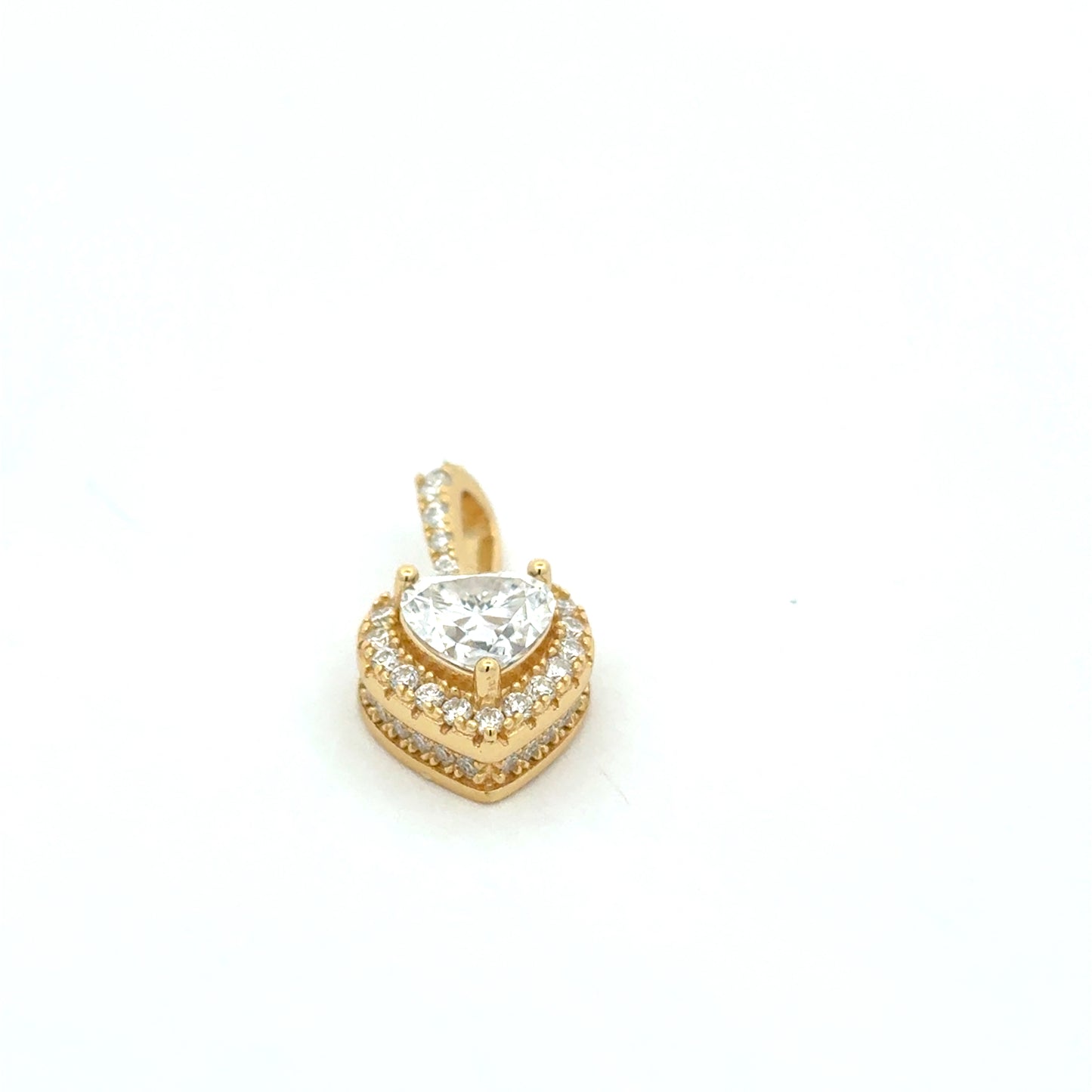 MP-98 (Moissanite Heart ♥  Pendant)