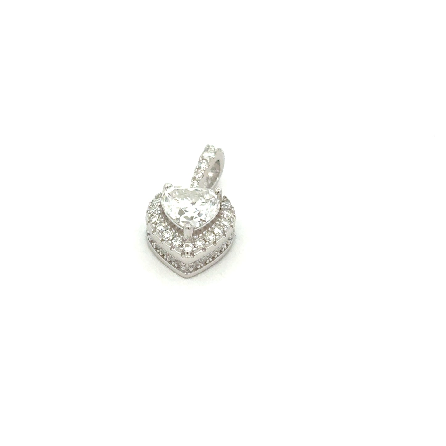 MP-98 (Moissanite Heart ♥  Pendant)