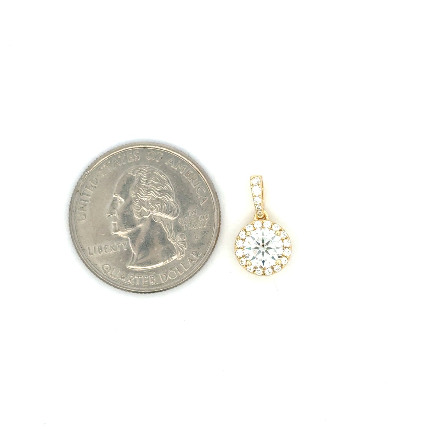 MP-99 (Moissanite Pendant)