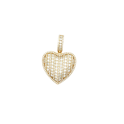 MP-25 (Moissanite Silver Heart Pendant)