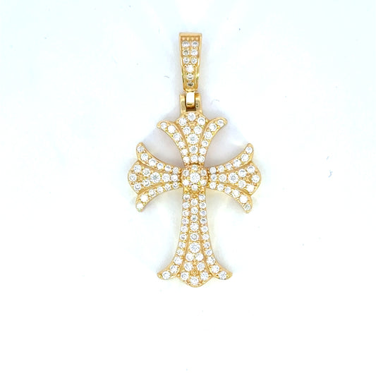 MPM-29 (Moissanite Silver Cross Pendant)
