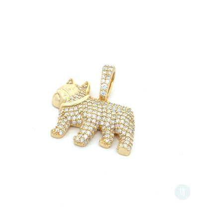 MP-37 (Moissanite Bulldog🐶 Pendant)