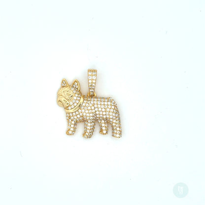 MP-37 (Moissanite Bulldog🐶 Pendant)