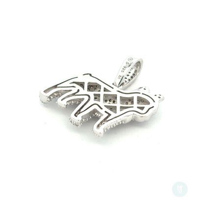 MP-37 (Moissanite Bulldog🐶 Pendant)