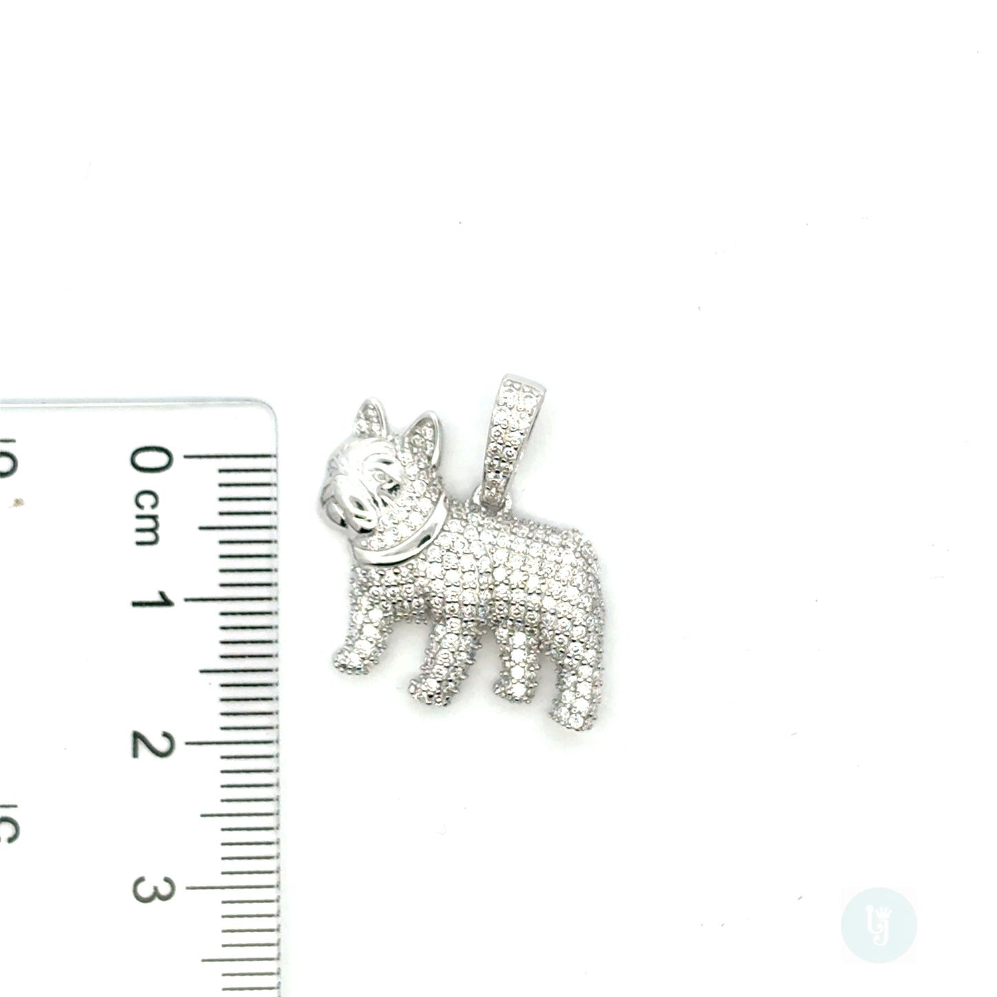 MP-37 (Moissanite Bulldog🐶 Pendant)