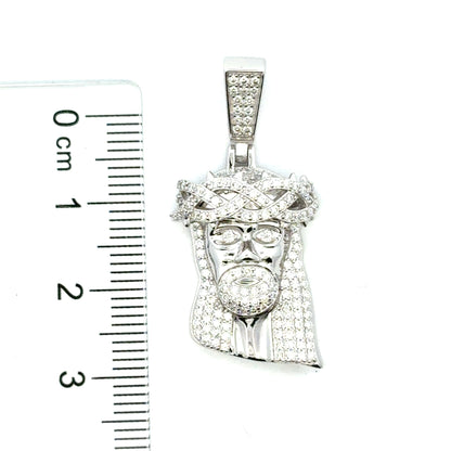 MPM-42 (Moissanite Jesus Head Pendant)