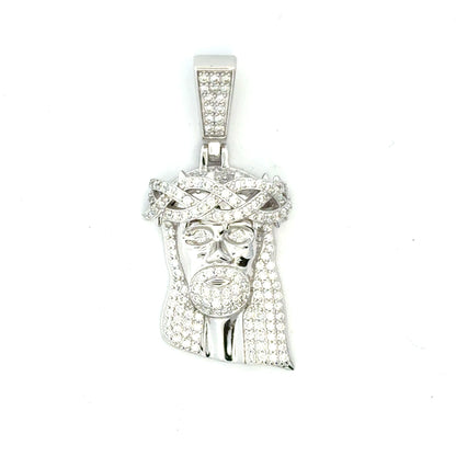 MPM-42 (Moissanite Jesus Head Pendant)