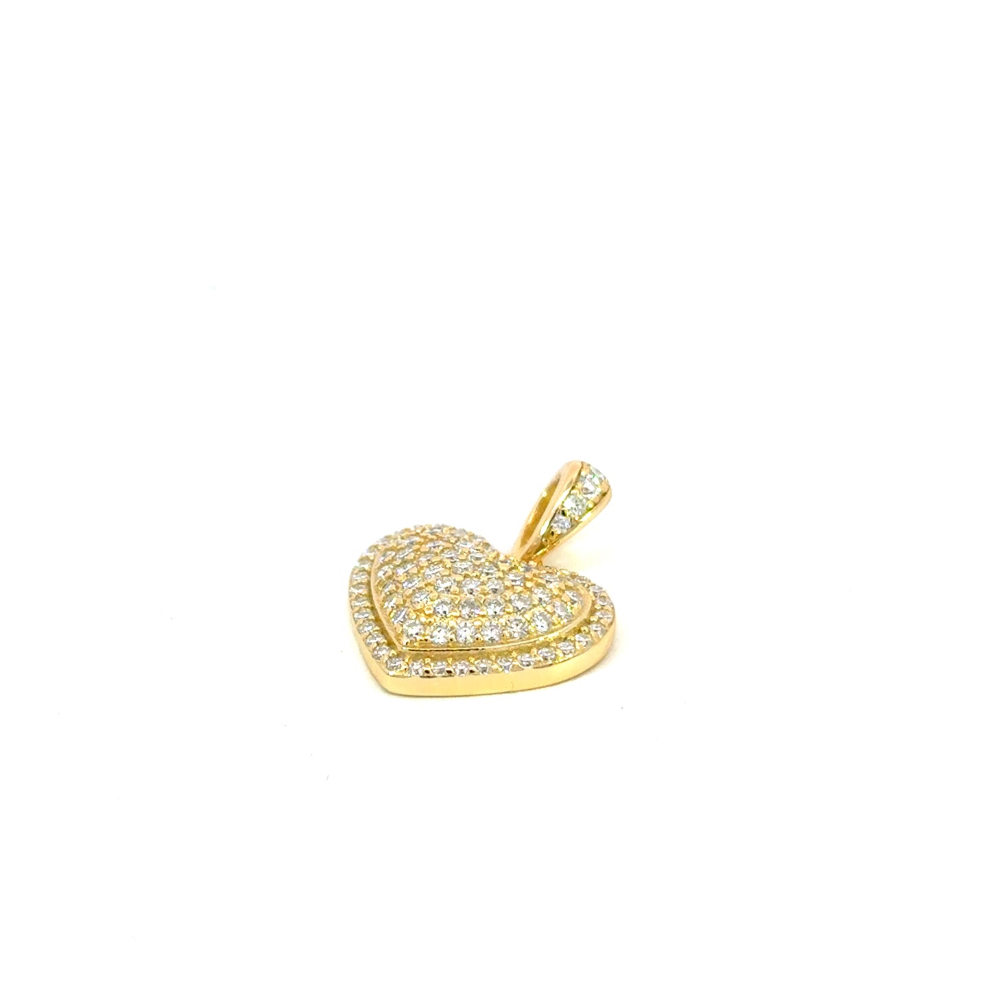 MPM-16 (Colgante de piedra cruzada de plata con moissanita)
