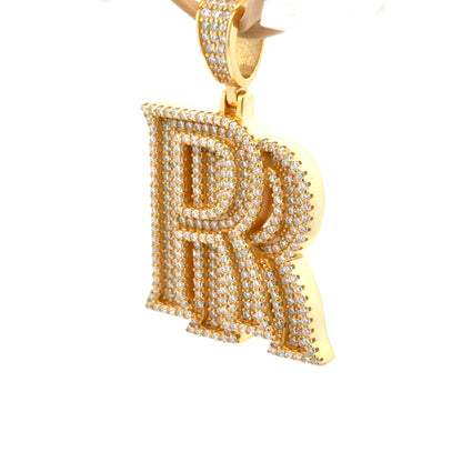 MP-52 (Moissanite R's Silver Pendant)
