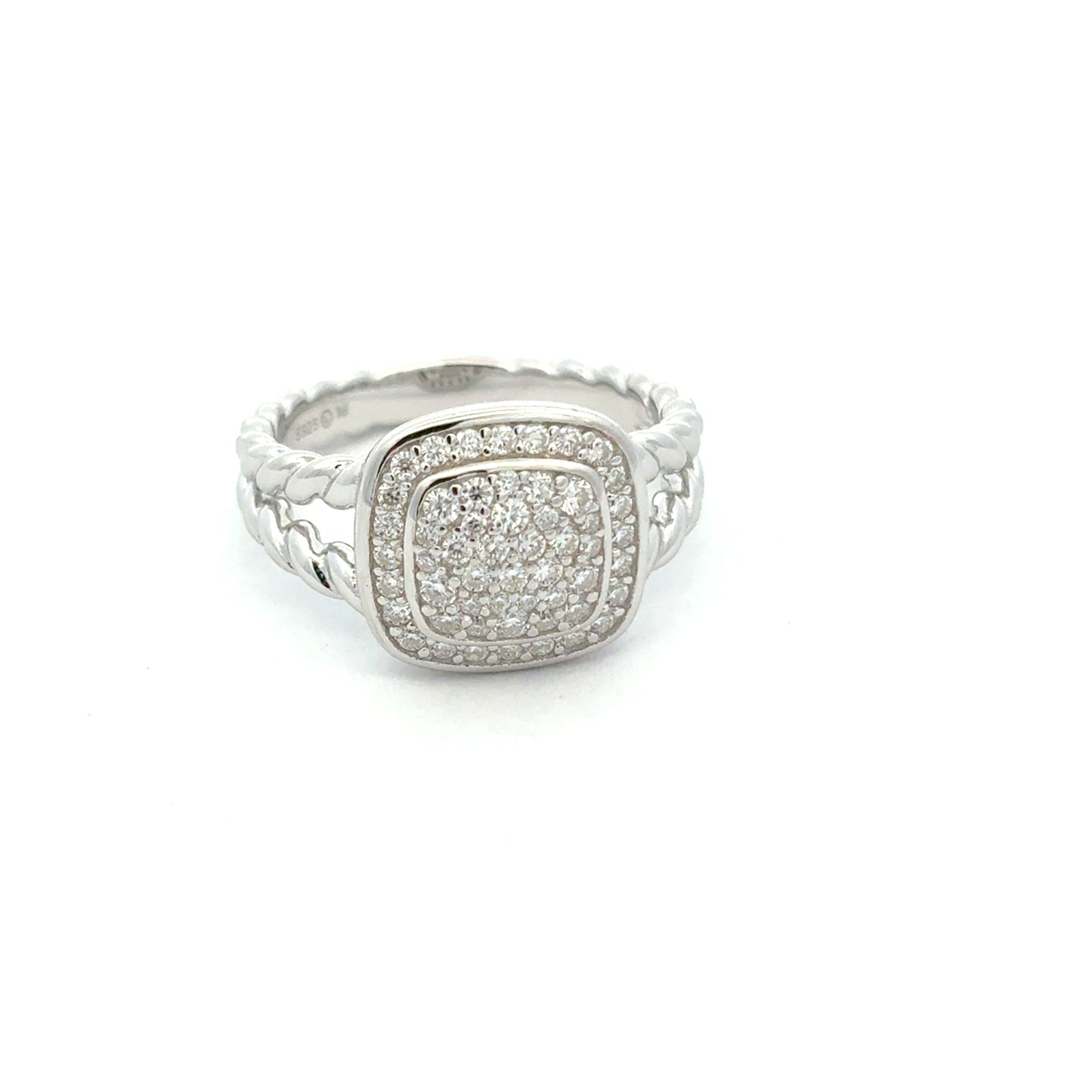 MRW-22 (Anillo de piedra moissanita)