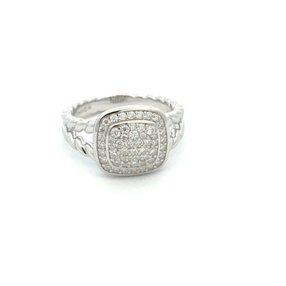 MRW-22 (Anillo de piedra moissanita)