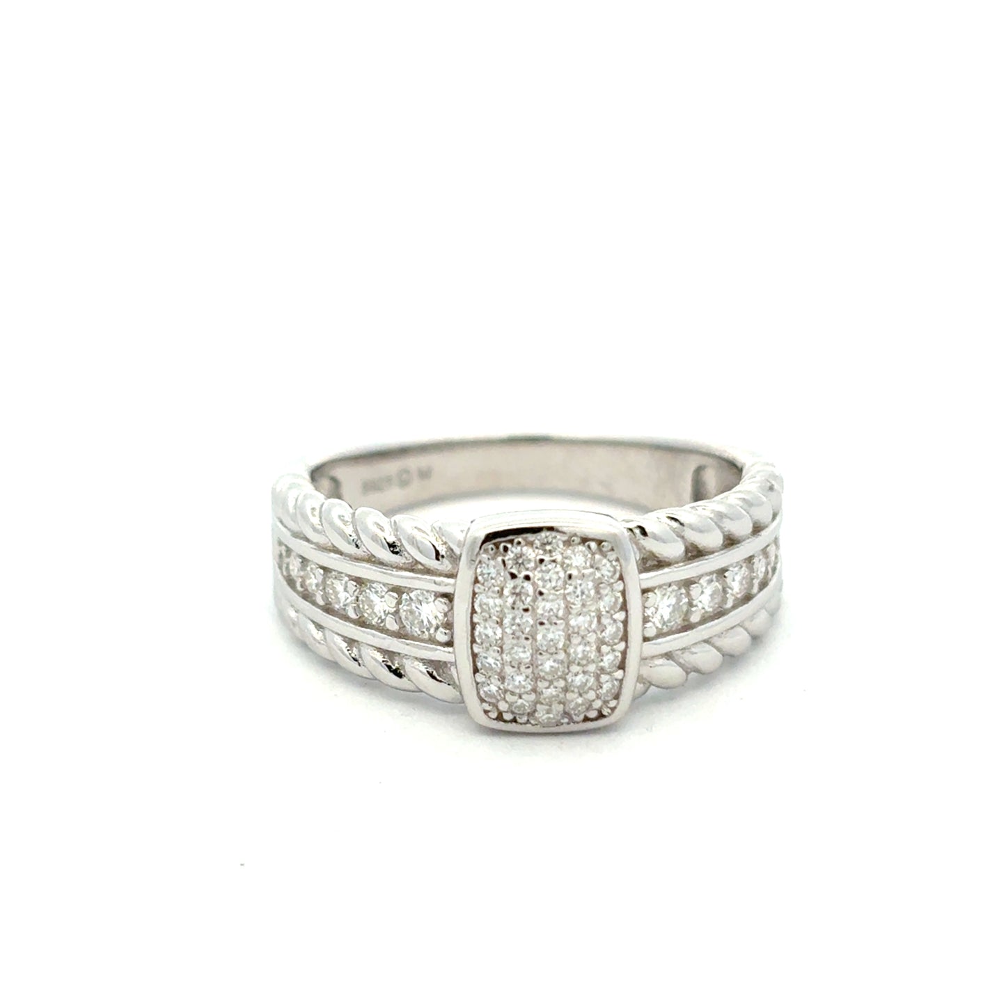 MRW-22 (Anillo de piedra moissanita)