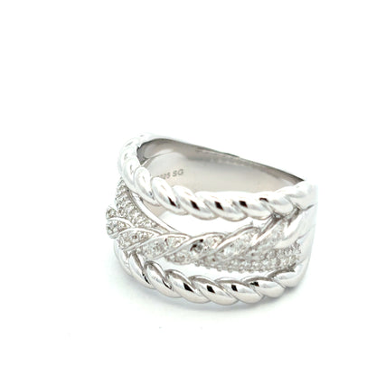 MRW-22 (Anillo de piedra moissanita)