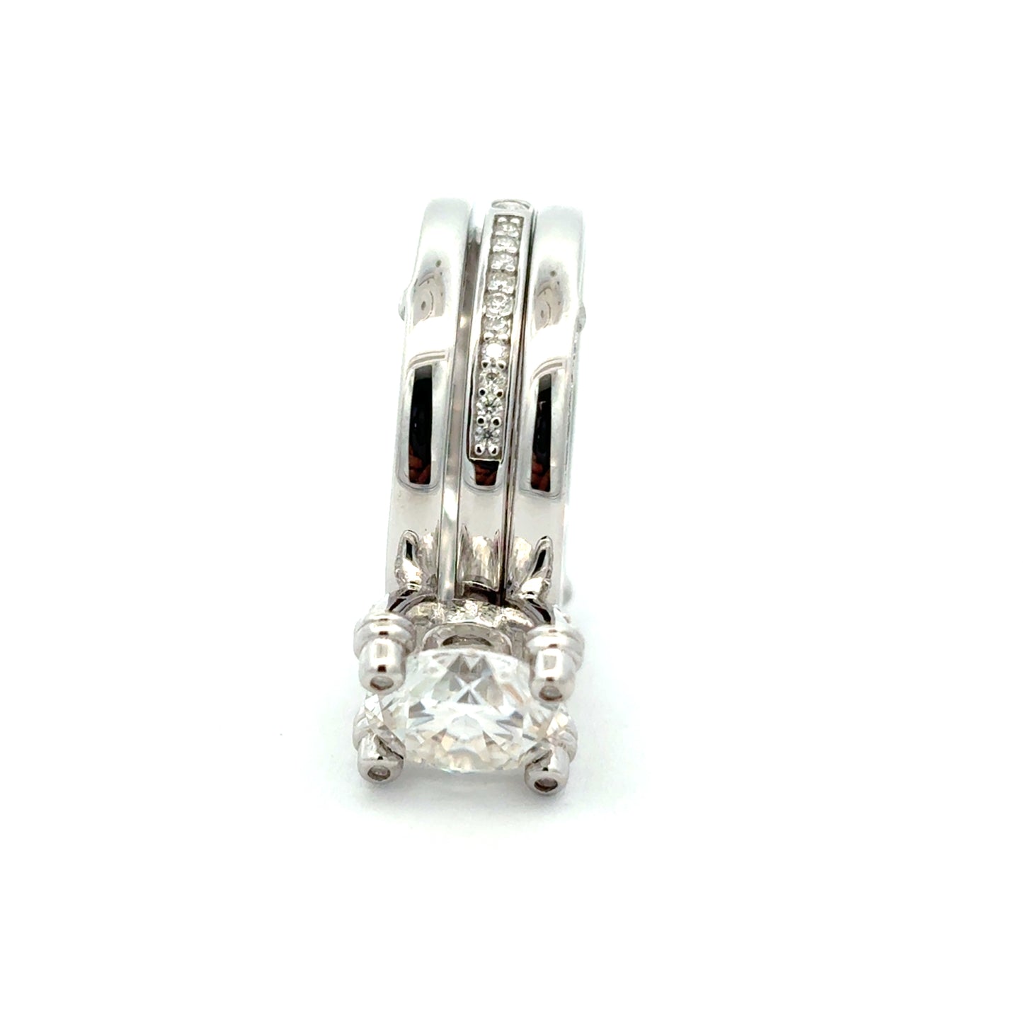 MRW-22 (Anillo de piedra moissanita)