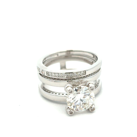 MRW-40 (Moissanite Stone Ring)