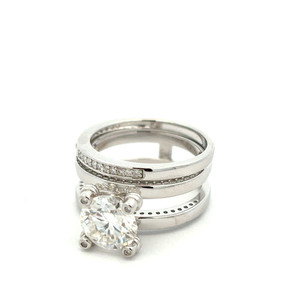 MRW-22 (Anillo de piedra moissanita)