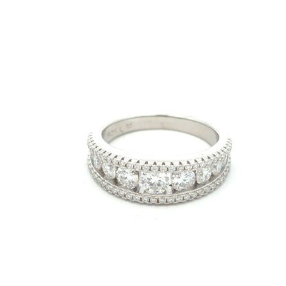 MRW-22 (Anillo de piedra moissanita)