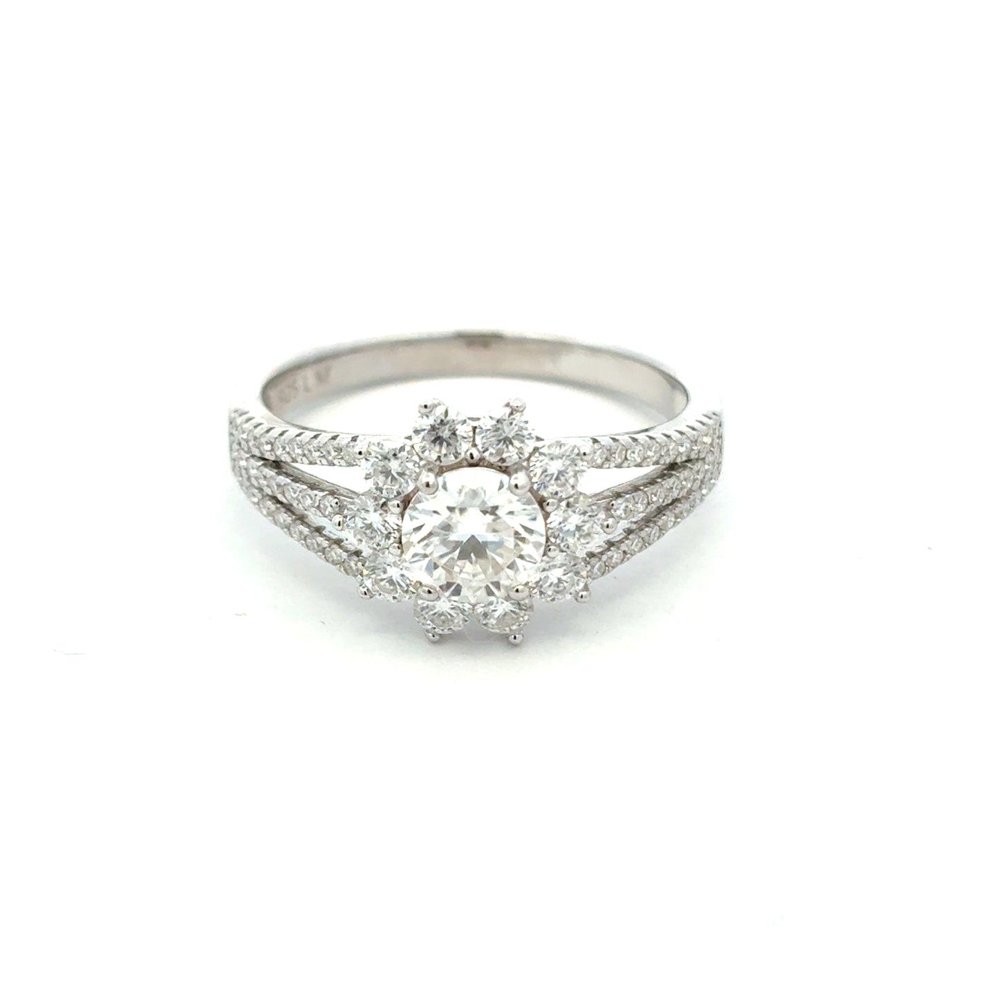 MRW-45 * (Moissanite Stone Ring)
