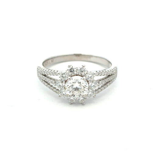 MRW-45 * (Moissanite Stone Ring)
