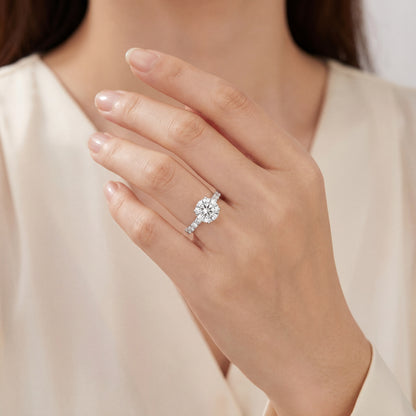MRW-46 * (Moissanite Stone Ring)