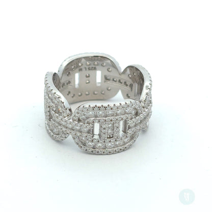 MRW-22 (Anillo de piedra moissanita)