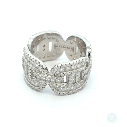 MRW-22 (Anillo de piedra moissanita)