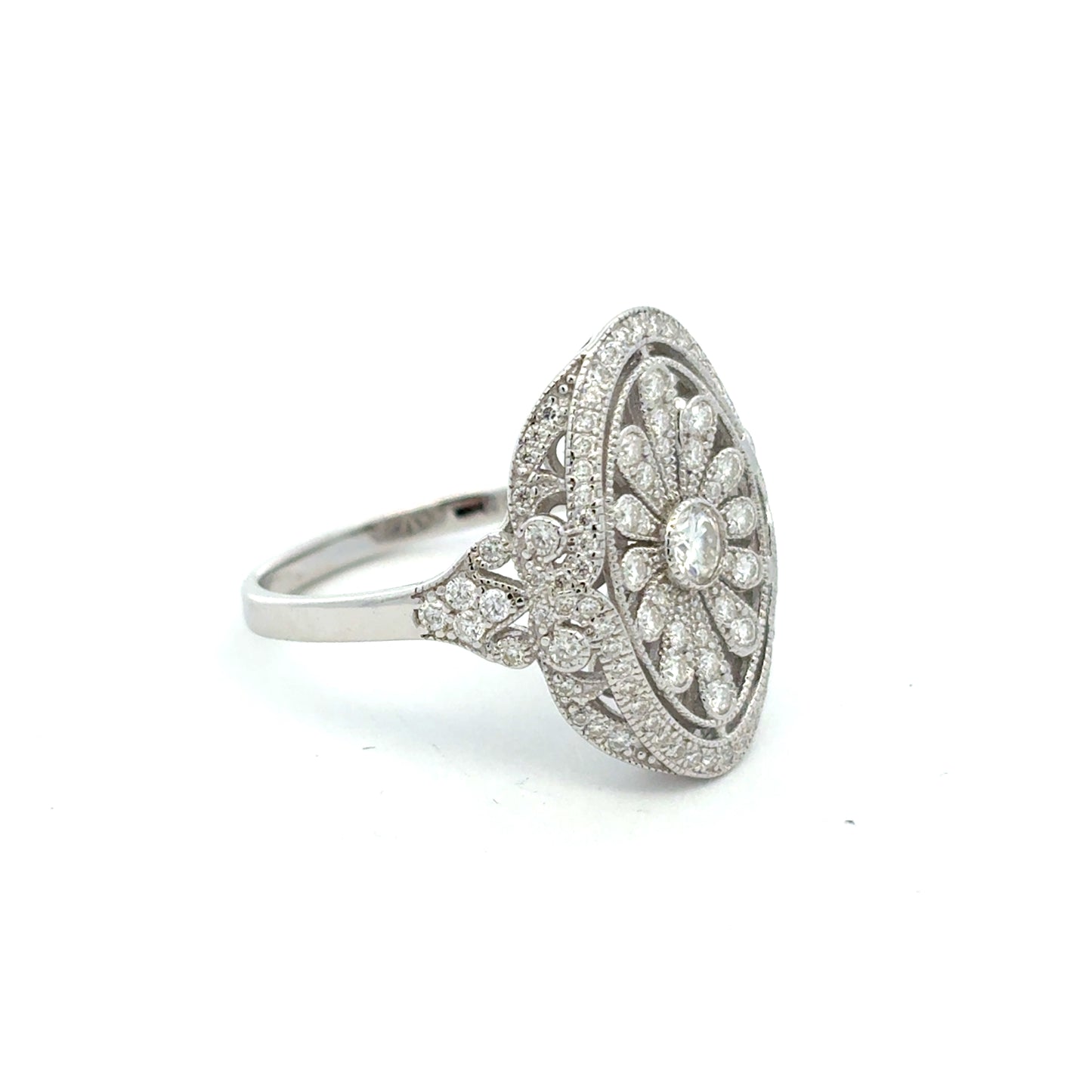 MRW-58 * (Moissanite Stone Ring)