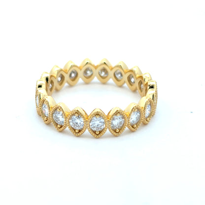 MRW-61 * (Moissanite Stone Ring)