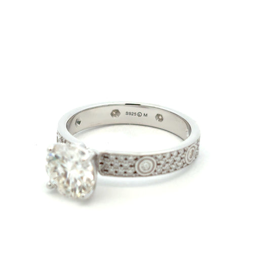 MRW-64 * (Moissanite Stone Ring)