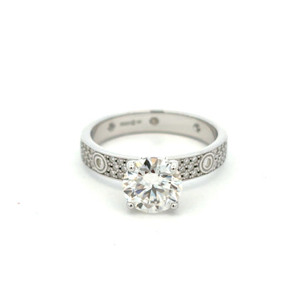 MRW-64 * (Moissanite Stone Ring)