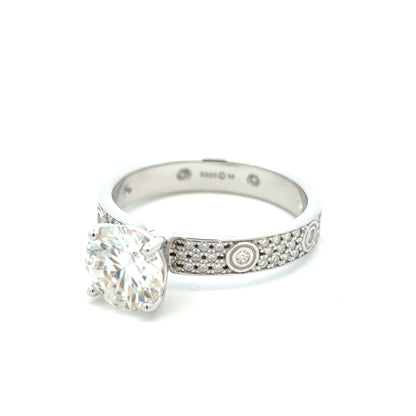MRW-64 * (Moissanite Stone Ring)