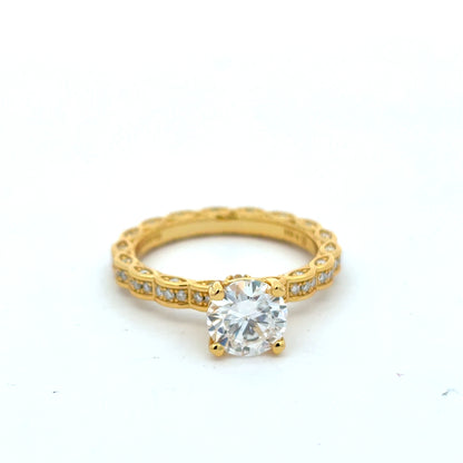 MRW-76 * (Moissanite Stone Ring)