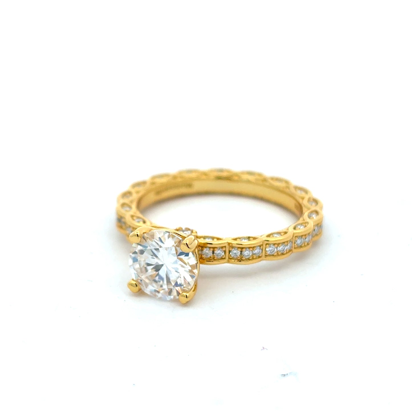 MRW-76 * (Moissanite Stone Ring)