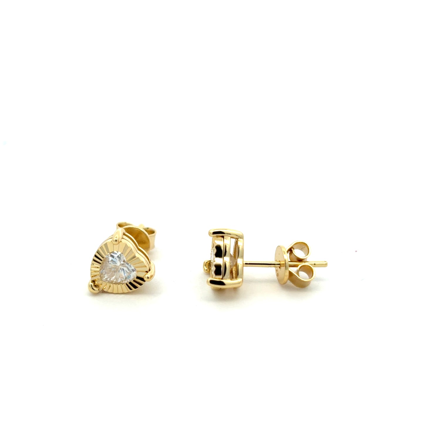 MEW-719 * push back (Moissanite Stone Earring)