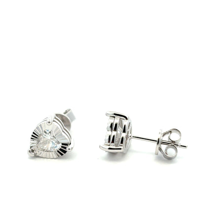 MEW-719 * push back (Moissanite Stone Earring)